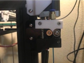 tronxy x5s filament flexible de tpu extrudeuse guide 3d l'imprimante extrudeuses 3d print model - Mito3D