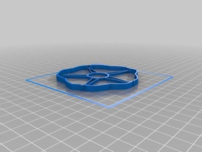 gloria di mattina fiore coaster arte 3d print model - Mito3D