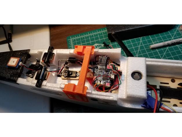 nano talon contrôleur de vol mount omnibus f4 pro v2 rc véhicules 3D print model - Mito3D