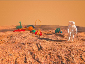 mars-Pioniere Physik Astronomie 3dmodeling 3dprinting augmented reality designproject engeneering projectbasedlearning Wissenschaft scienceproject steamproject 3d print model - Mito3D