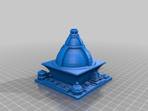 my customized sci fi city builder 2 art 3d print model - Mito3D