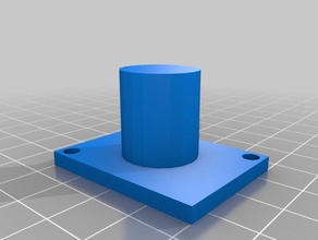 wellenhalter f&uumlr benji diy 3d print model - Mito3D