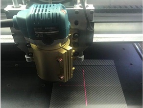 laser point mount r-cnc machine 3d printer accessories 3d print model - Mito3D