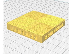 openlock plancher de bois jouet jeu accessoires openforge 3d print model - Mito3D