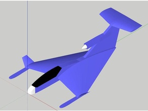 zemin etkisi araç uçak model rc 3d print model - Mito3D