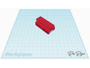 ris vertical de 12 mm 3d impresión 3d print model - Mito3D