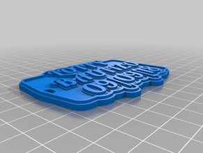 bautizo i segni loghi personalizzato 3d print model - Mito3D