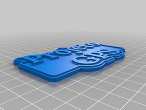 projeto de gps 2 chaveiros personalizado 3d print model - Mito3D