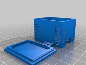 meine angepasste wemos d1 mini-Gehäuse Elektronik 3d print model - Mito3D