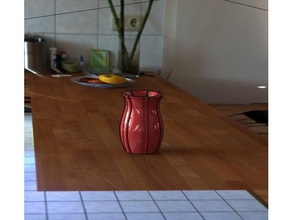 vaso di fiori arredamento 3d print model - Mito3D