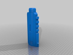 b3 wrongman v10 un pezzo di canna oggetti scena la pistola titanfall 3d print model - Mito3D