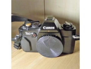 canon fd tappo corpo la fotocamera 3d print model - Mito3D