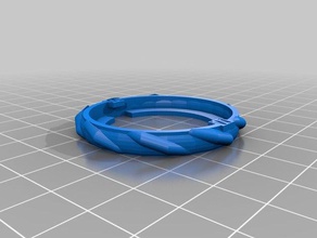 beyblade burst wave frame fixed 3d printing 3d print model - Mito3D