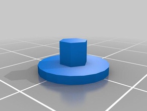 ikea polygon-Schraubverschluss - Ersatz Teile hack ikea-Mangel 3d print model - Mito3D