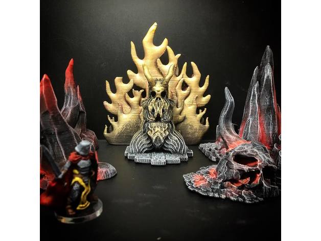 ídolo demoníaco qualquer escala brinquedos jogos abismo idade sigmar boardgame boardgames caos daemons demônios diabo dnd dungeon masmorras e dragões terreno calabouço frostgrave o inferno heroquest horror reinos do miniatura miniaturas de paisagem monstro monstros mordheim pathfinder roleplaying jogo rpg dispersão tampo mesa wargame wargames wargaming warhammer warhammer40k 40k fantasy quest 3D print model - Mito3D