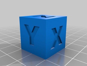 Kalibrierung cube 3d drucken tests 3d print model - Mito3D