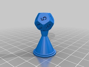 rpg pieno di dadi set scacchi giochi 3d print model - Mito3D