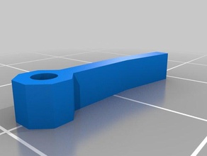 gizmopal 2 buckle prong parts 3d print model - Mito3D