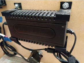 sienci power brick holder diy supply router parts 3d print model - Mito3D