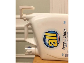 detergente de lavandería la copa drenaje todos los&reg marca distribuidor los hogares ropa sostenedor taza 3d print model - Mito3D