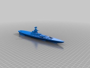 sms beowulf navio de abastecimento modelos battlefleet battleship enviado 3d print model - Mito3D