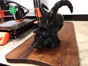 demônio esculturas 3d print model - Mito3D