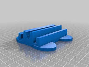 adjudted -customized ipad holder tablet 3d print model - Mito3D