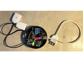 powerplug iot casa dispositivo de automatización la electrónica electricidad miniservices los enchufes conectores alimentación fuente 3d print model - Mito3D