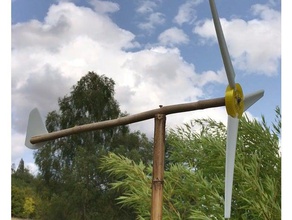 Windmühle emmett Gang andere eolienne wind turbine 3d print model - Mito3D