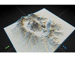 dağ modelleri 3d print model - Mito3D