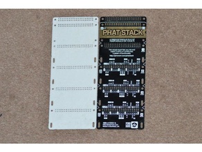 phat yığını 3d model elektronik pimoroni raspberry pi 3d print model - Mito3D