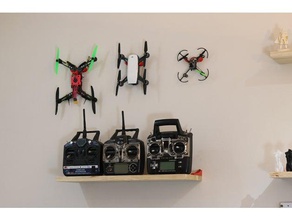 generic quadcopter wall hook rc vehicles 250 3d print model - Mito3D