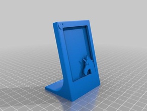 unicorn çerçeve dekor 3d print model - Mito3D