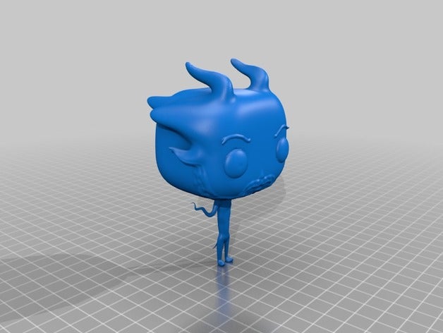 antiguo muñeco monstruo lookalkie art funko pop kingmura 3D print model - Mito3D