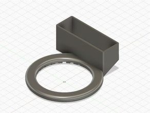 anycubic i3 mega circulaire du ventilateur grande fan des conduits 3d de l'imprimante pièces 3d print model - Mito3D