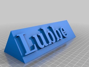 groot naam bortje lubbe 3d printing 3d print model - Mito3D