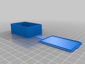 dji caja del lente los contenedores personalizado 3d print model - Mito3D