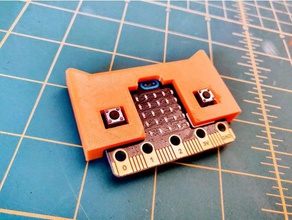 cat ears microbit case learning 3d print model - Mito3D