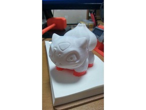 pokemon bulbizare-bulbasaur remix 3d printing toy 3d print model - Mito3D