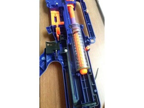 nerf longshot quick access spring rest toys games blaster gun 3d print model - Mito3D