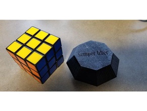 rubix cube stand 180904 3d printing 3d print model - Mito3D