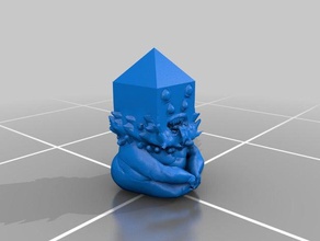 golb temps de l'aventure sculptures patron finn glob golbat jake le monstre oh mon 3d print model - Mito3D