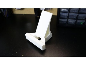 cellphone tablet holder 090518 2 mobile ipad stand iphone ipod samsung galaxy s5 3d print model - Mito3D