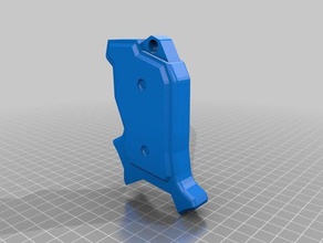editing b3 wrongman v10 one piece grip props gun titanfall 3d print model - Mito3D