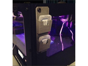 replicator 2x titular do cartão sd 3d a impressora os acessórios sdcard suporte de ferramenta utilitário 3d print model - Mito3D