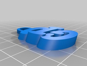 gio organización personalizado 3d print model - Mito3D