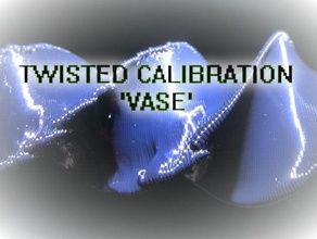 cal vase twist 001 3 d drucken tests der benchmark die Kalibrierung schnell Geschwindigkeit twisted 3d print model - Mito3D