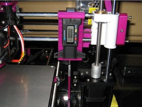 anet a8 4-Bett-Nivellierung Zubehör 3d Drucker - 1 die Kalibrierung erste Manometer Halter Schicht tramming 3d print model - Mito3D