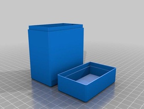 dual-deck-Spielkarten-box - Spielzeug Spiele 3d print model - Mito3D