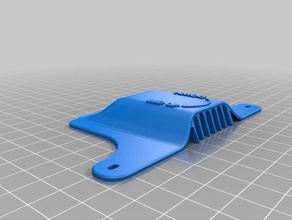 ender 3 fan kefen 3d yazıcı parçalar kanalı guard 3d print model - Mito3D